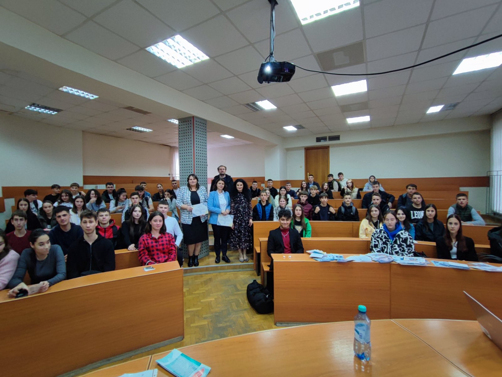 Activitate de informare privind traficul de ființe umane la Colegiul Național de Comerț al ASEM