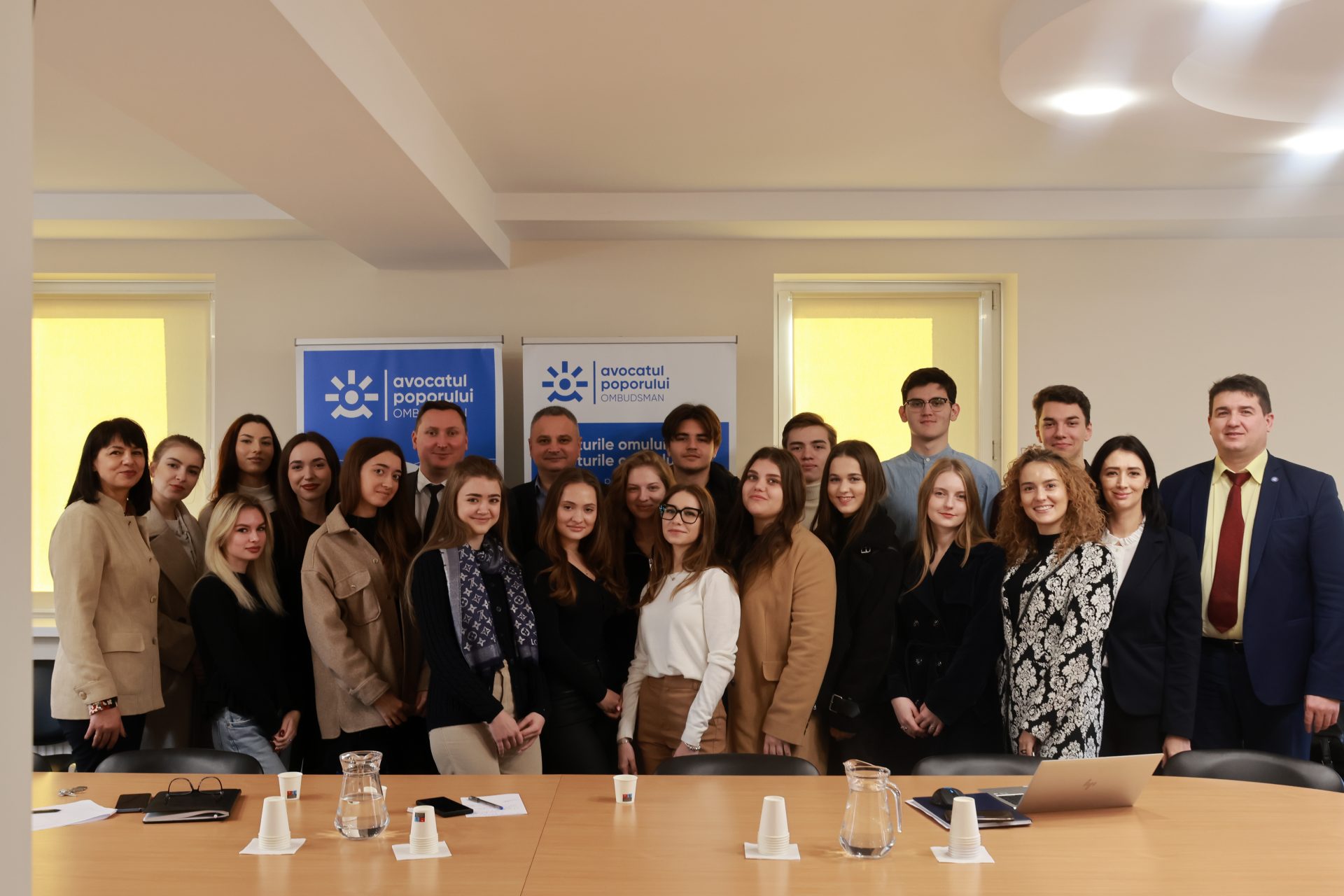 Oficiul Avocatului Poporului – gazdă a studenților de la Facultatea de Drept a Universității de Stat din Moldova în cadrul Proiectului „Sporirea transparenței, responsabilității și accesului la sistemul judiciar” (ETAAJS)